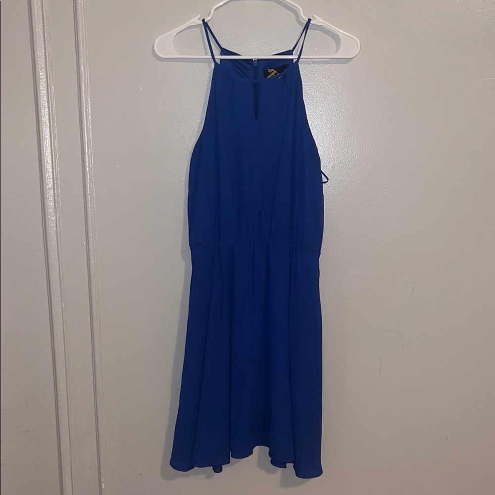 Attention Royal Blue Dress